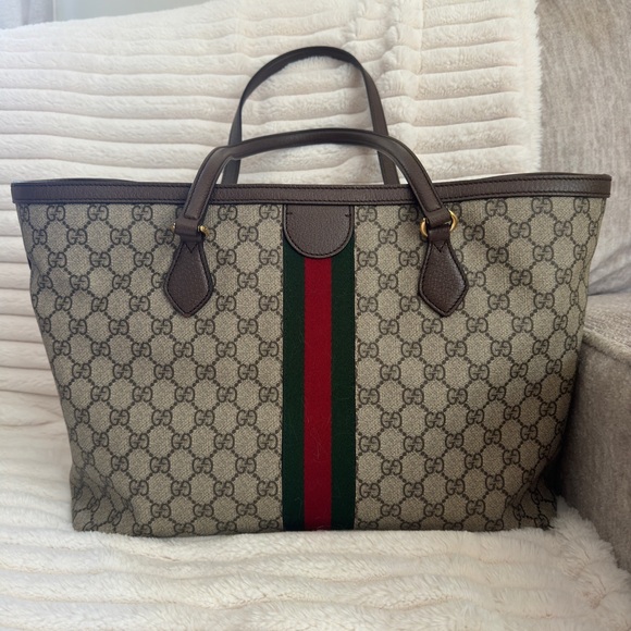 GUCCI OPHIDIA MEDIUM TOTE - Picture 3 of 10